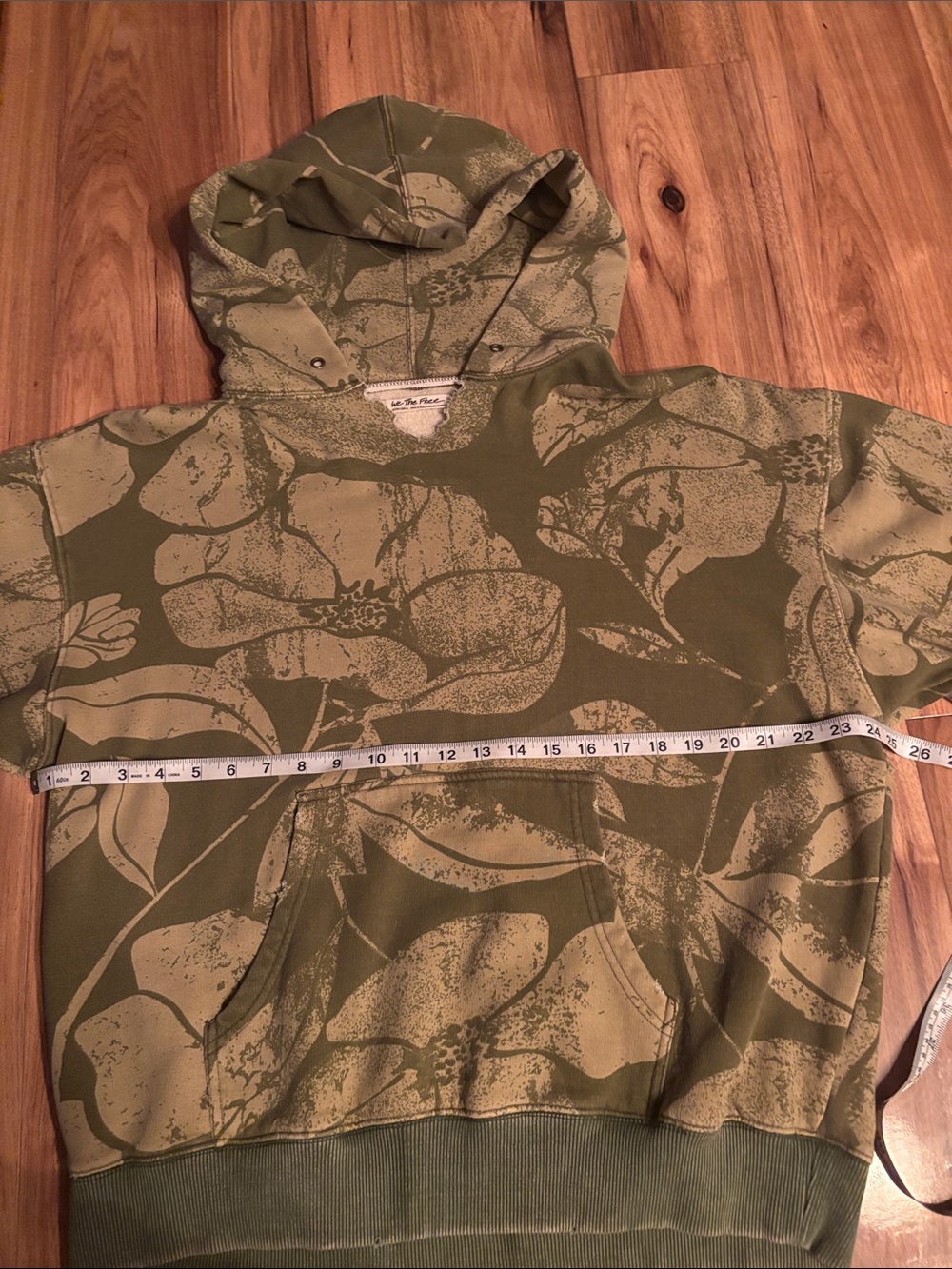 Free people We the free hoodie it’s a vibe flower - Picture 15 of 16